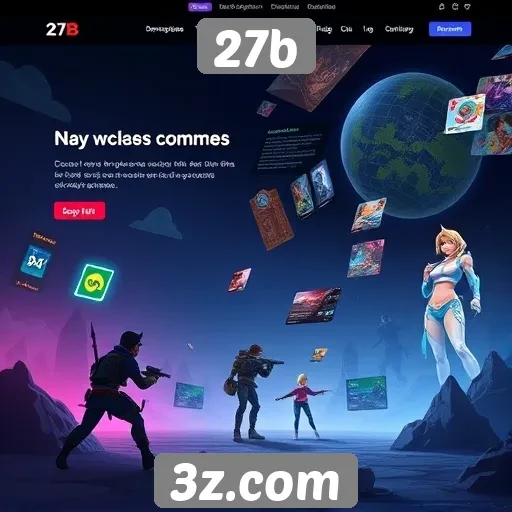 Game design inovador em jogos do site 27b